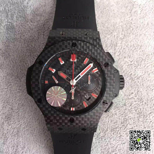 Hublot Big Bang Carbon 301.QX.1724.RX V6 Factory Black Dial
