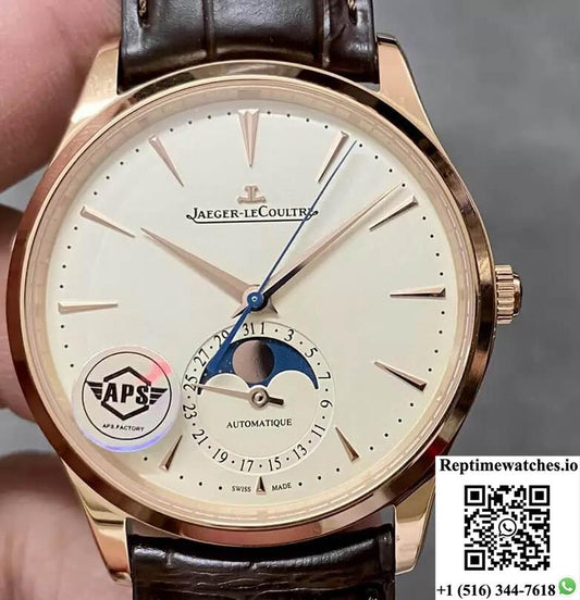 Jaeger-Lecoultre Master 1362520 Aps Factory Gold Case-Rep Time Watches