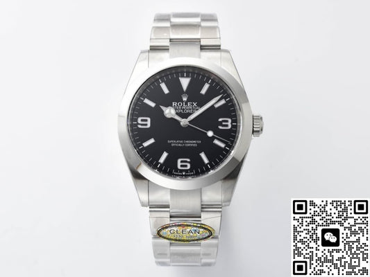 Rolex Explorer 114270-78690 Clean Factory Black Dial