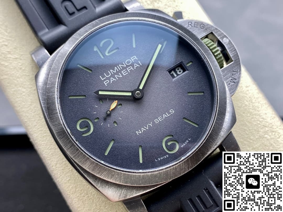 Panerai Luminor PAM01412 VS Factory Rubber Strap