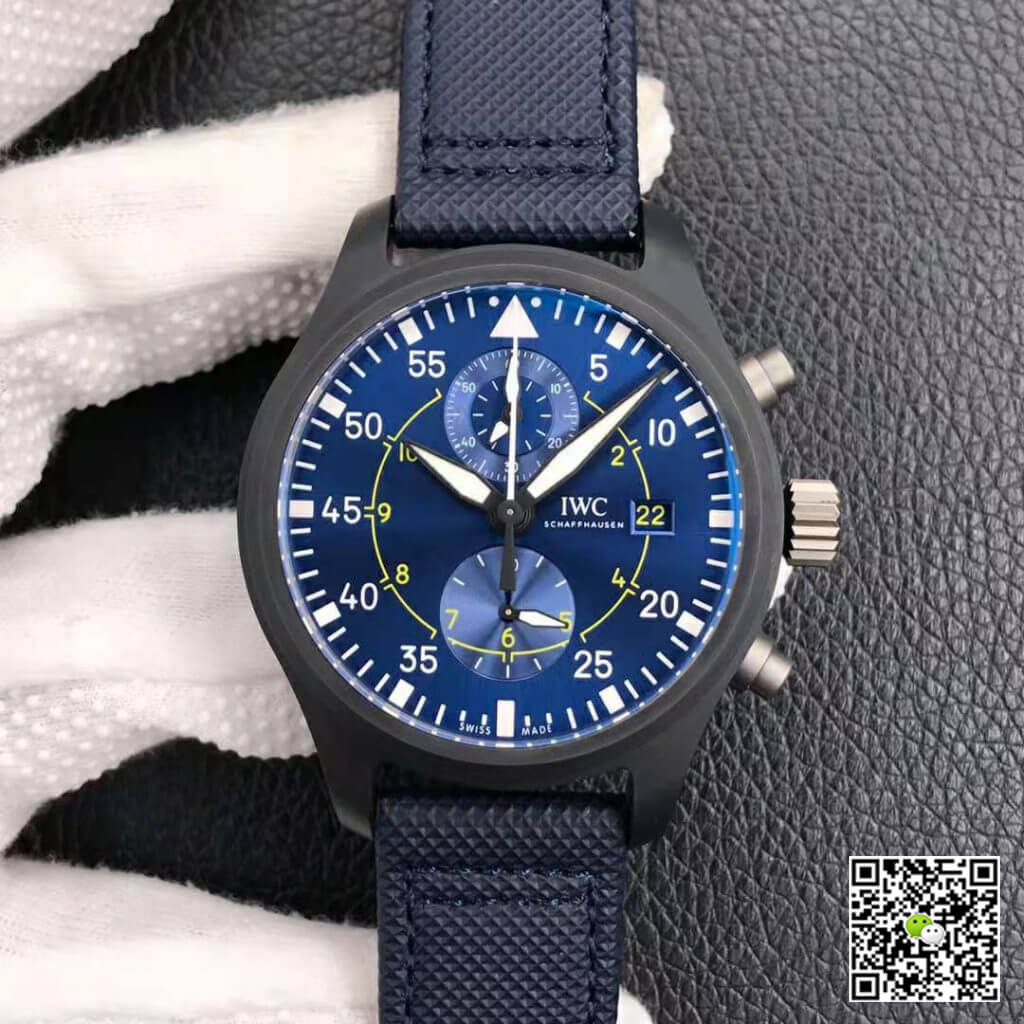 IWC Pilot Blue Angels IW389008 ZF Factory Ceramics