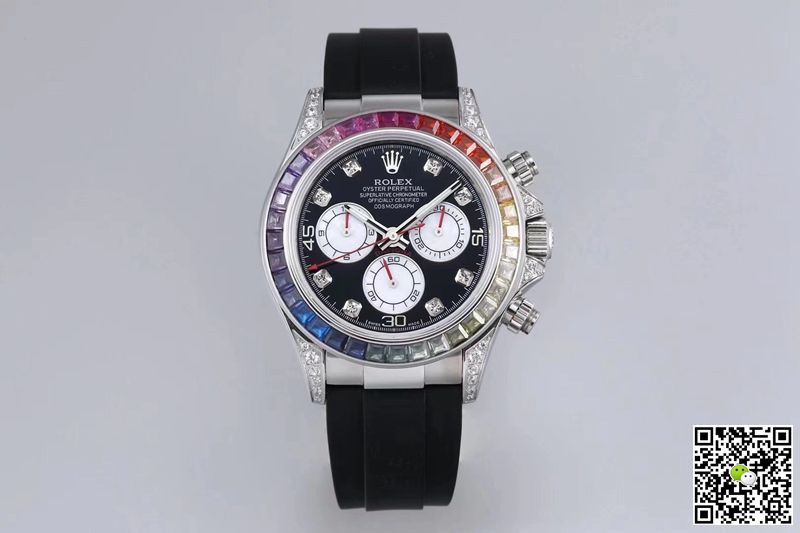 Rolex Daytona 116599RBOW BL Factory Black Dial