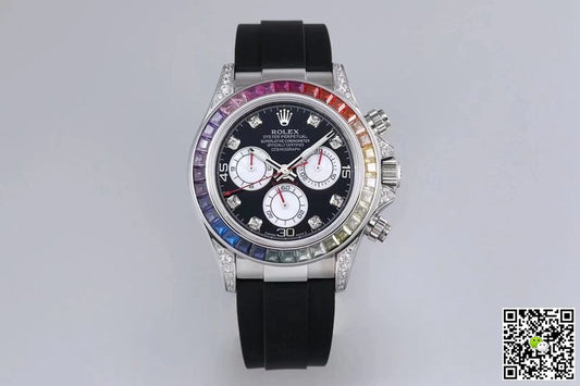 Rolex Daytona 116599RBOW BL Factory Black Dial