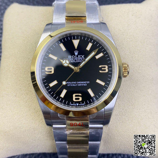 Rolex Explorer M124273-0001 EW Factory Black Dial