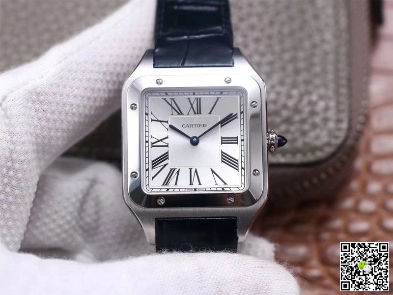 Cartier Santos Dumont WSSA0032 F1 Factory Silver Dial