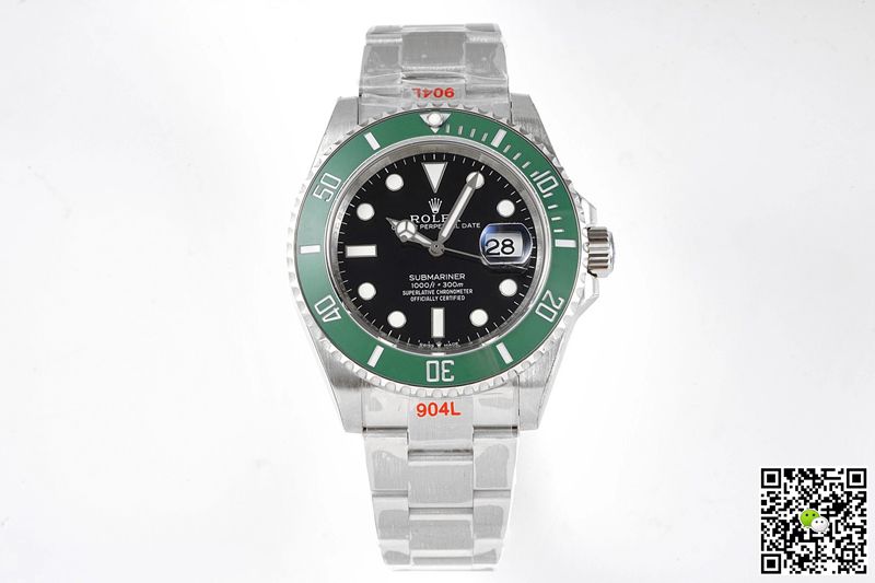Rolex Submariner Date M126610LV-0002 41MM ROF Factory Black Dial