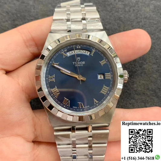 Tudor Royal M28600-0005 V7 Factory Blue Dial-Rep Time Watches