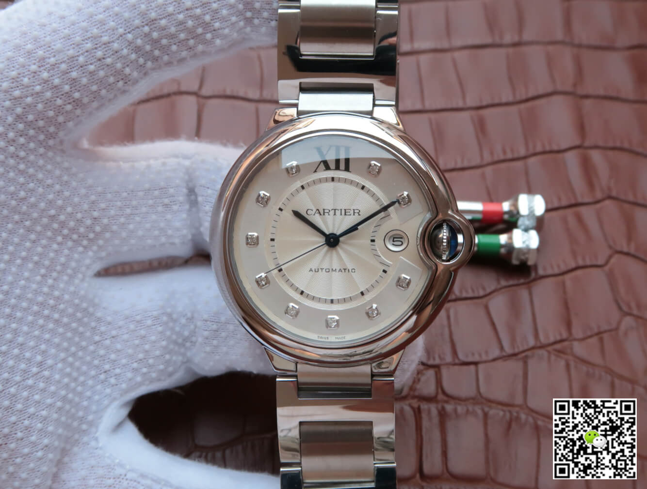 Ballon Bleu De Cartier WE902075 JF Factory Silver Dial
