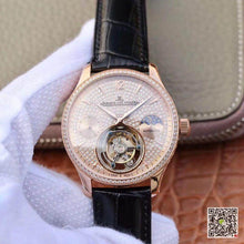 Jaeger-LeCoultre Master Complication Functions Tourbillon 18K Rose Gold Diamonds Dial