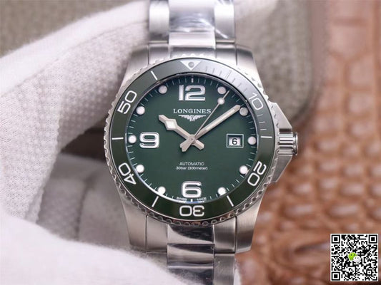 Longines Hydroconquest L3.781.4.06.6 ZF Factory Green Dial