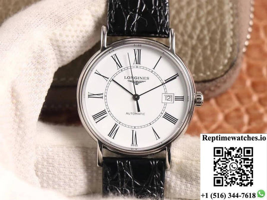 Longines Presence L4.921.4.11.2 Ky Factory Stainless Steel-Rep Time Watches