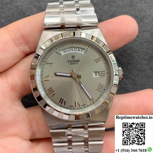 Tudor Royal M28600-0001 V7 Factory Stainless Steel-Rep Time Watches
