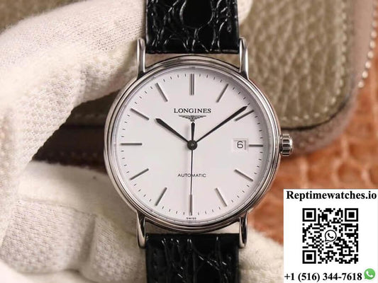 Longines Presence L4.790.4.12.2 Ky Factory Stainless Steel-Rep Time Watches
