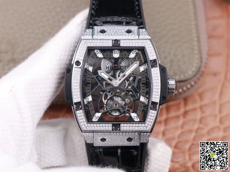 Hublot Masterpiece Tourbillon 906.NX.0129.VR.AES13 JB Factory Diamond