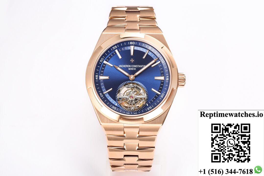 Vacheron Constantin Overseas Tourbillon 6000V/110R-B733 Bbr Factory Blue Dial-Rep Time Watches