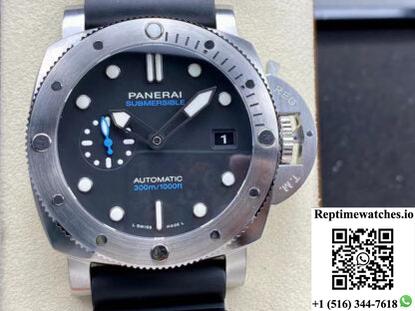 Panerai Submersible Pam01229 Vs Factory Black Dial-Rep Time Watches