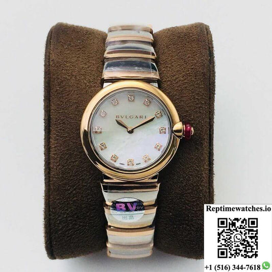 Bvlgari Lvcea 102194 Bv Factory Rose Gold-Rep Time Watches