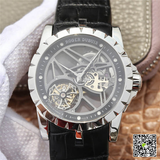Roger Dubuis Excalibur RDDBEX0260 JB Factory Skeleton Tourbillon Dial