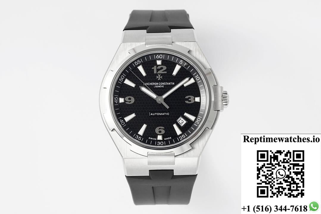 Vacheron Constantin Overseas 47040 Ppf Factory Black Rubber Strap-Rep Time Watches