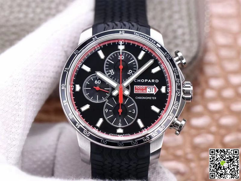Chopard Classic Racing Mille Miglia GTS Chronograph 168571-3001 V7 Factory Black Dial