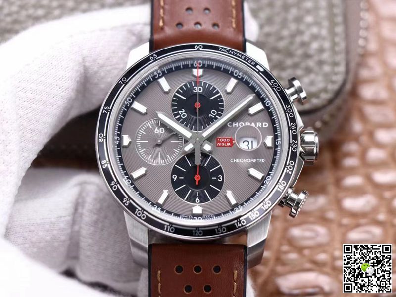 Chopard Classic Racing Mille Miglia GTS Chronograph 168571-3004 V7 Factory Gray Dial