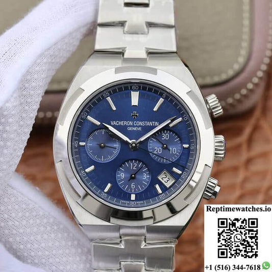 Vacheron Constantin Overseas 5500V/110A-B148 8F Factory Stainless Steel-Rep Time Watches