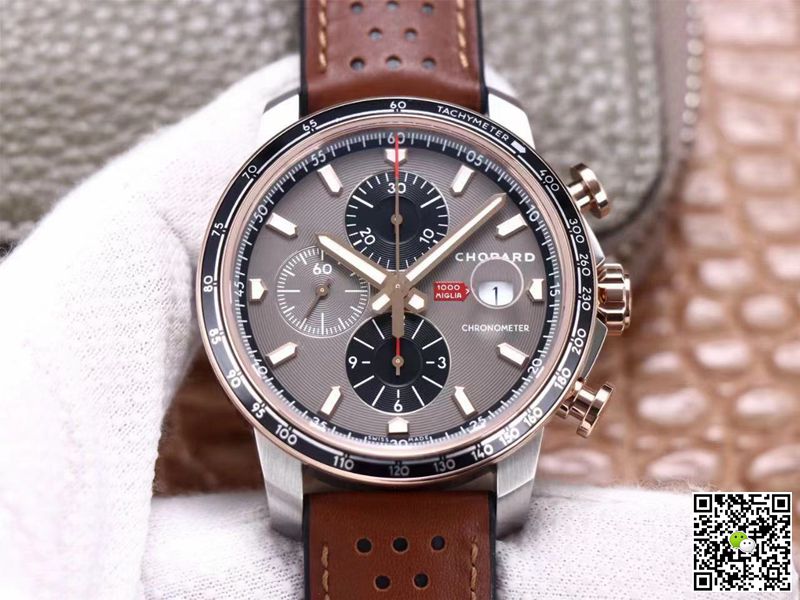 Chopard Classic Racing Mille Miglia GTS Chronograph 168571-6002 V7 Factory Gray Dial