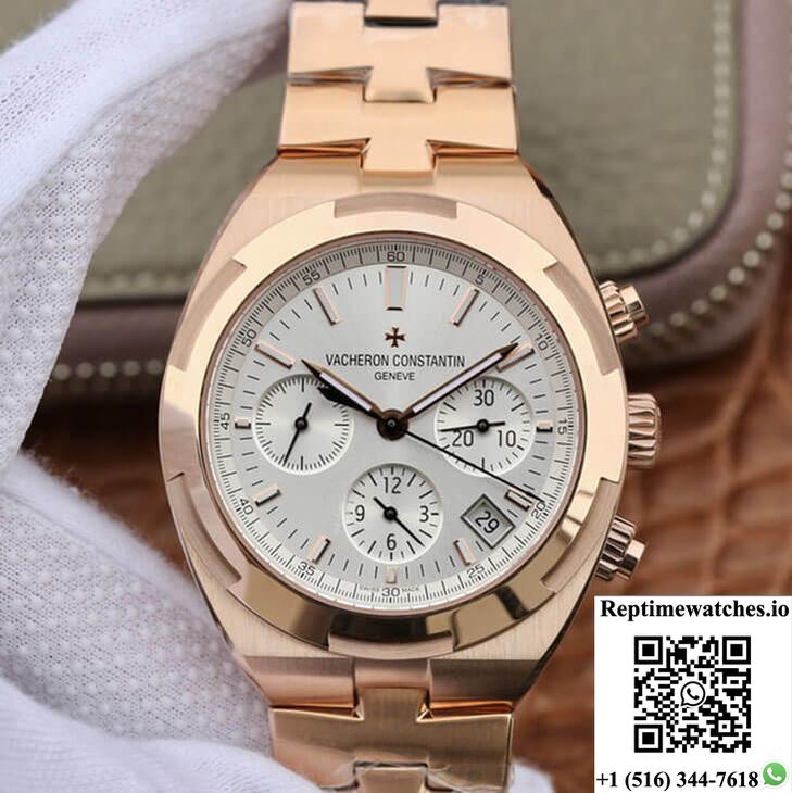 Vacheron Constantin Overseas 5500V/000R-B074 8F Factory Rose Gold-Rep Time Watches