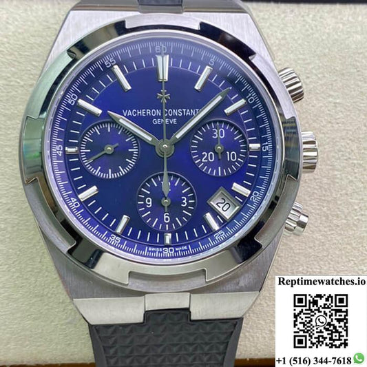 Vacheron Constantin Overseas 5500V/110A-B148 8F Factory Rubber Strap-Rep Time Watches