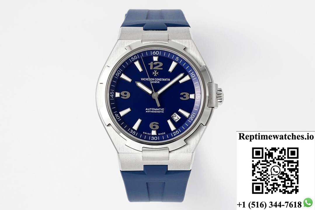 Vacheron Constantin Overseas P47040/000A-9008 Ppf Factory Blue Rubber Strap-Rep Time Watches