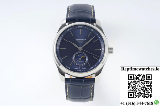Longines Master Collection L2.909.4.92.0 Aps Factory Blue Dial-Rep Time Watches
