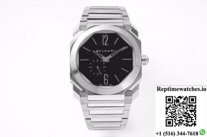 Bvlgari Octo Finissimo 103297 Bv Factory Black Dial-Rep Time Watches