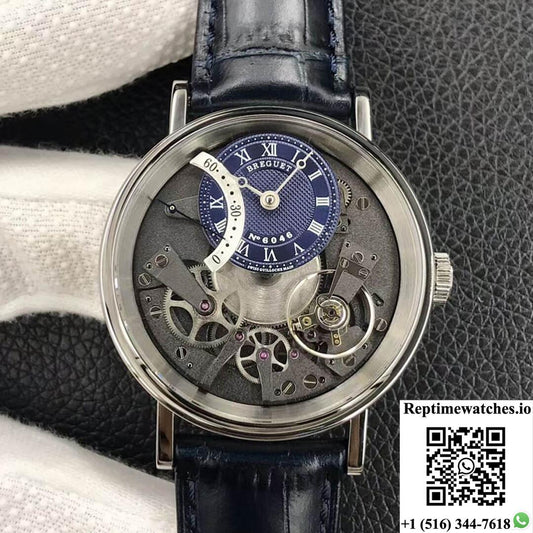 Breguet Tradition 7097Bb/Gy/9Wu Zf Factory Dark Gray Dial-Rep Time Watches