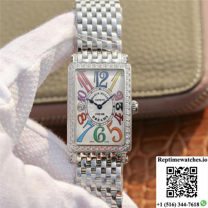 Franck Muller Long Island 952 Ladies Abf Factory Diamond-Set Bezel-Rep Time Watches