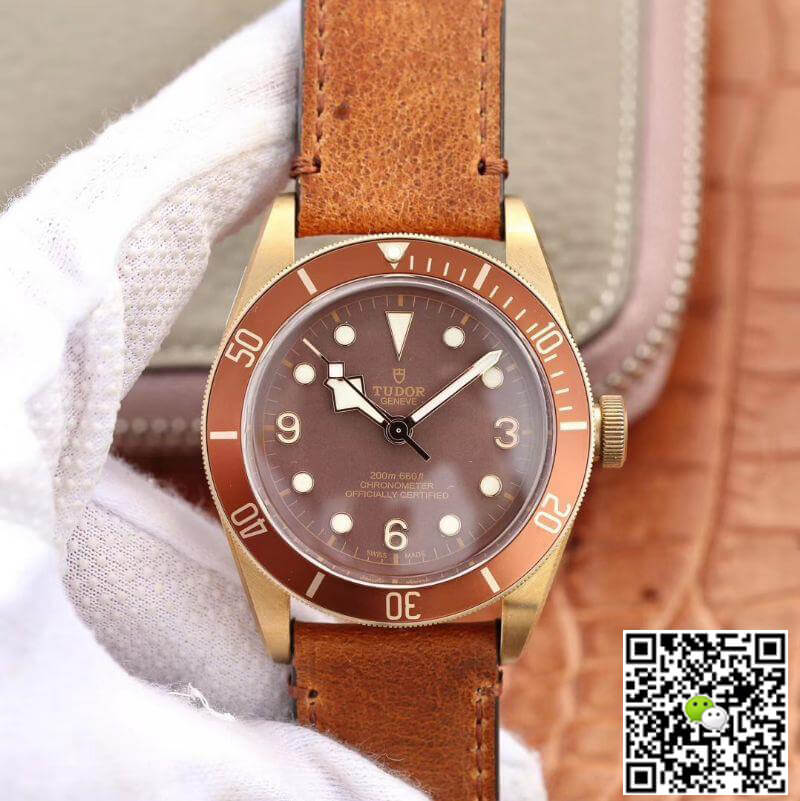 Tudor Heritage Black Bay Bronze 79250B XF Factory Brown Dial