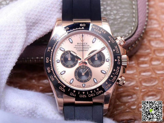 Rolex Daytona M116515LN-0021 Noob Factory Pink Dial 4130 Movement