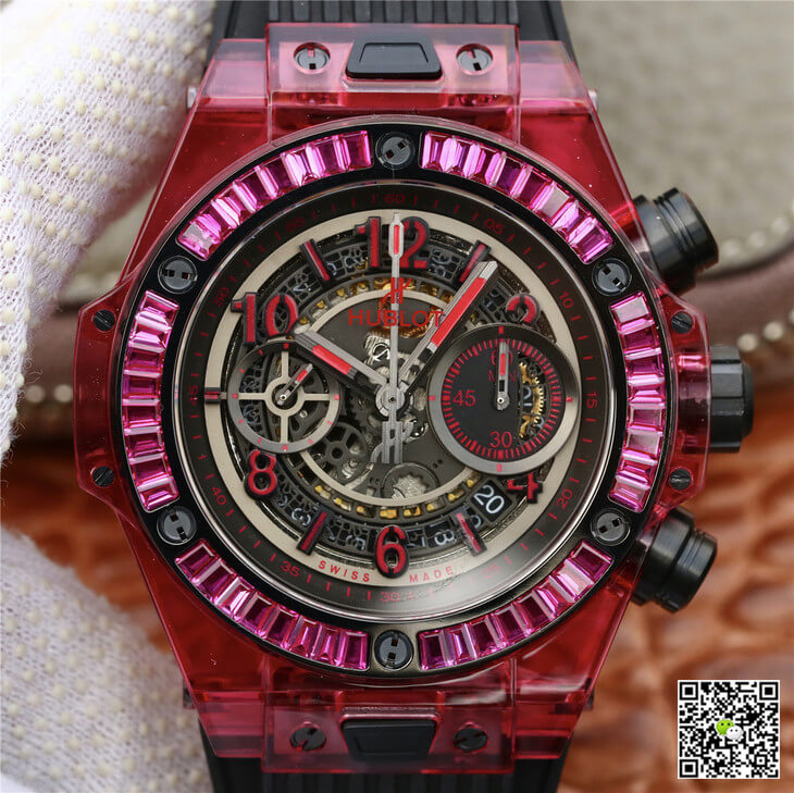 Hublot Big Bang 411.JX.4802.RT Red Case Black Strap