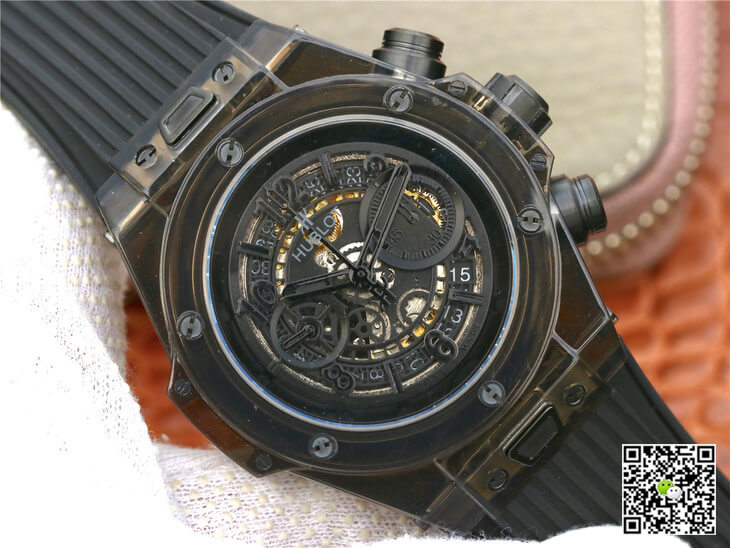 Hublot Big Bang 411.JX.4802.RT Black Case Black Strap