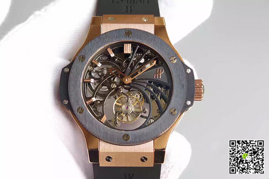 Hublot Big Bang Hollow Tourbillon Skeleton Dial