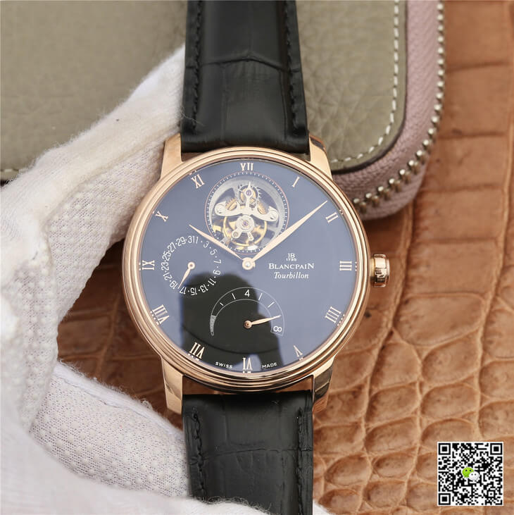 Blancpain Villeret 6025-3642-55B JB Factory Black Dial