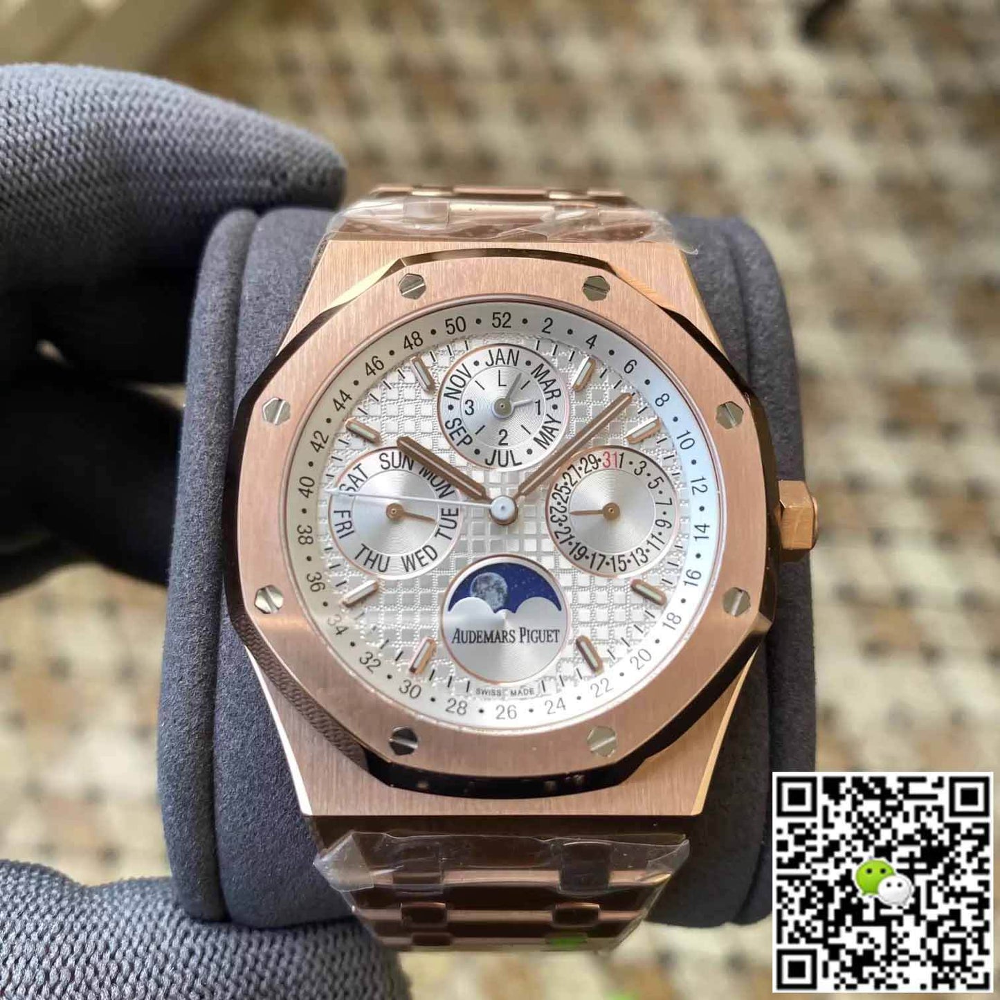 Audemars Piguet Royal Oak 26574OR.OO.1220OR.01 APS Factory Rose Gold