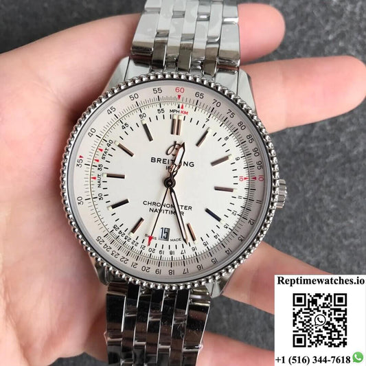 Breitling Navitimer 1 A17326211G1A1 V7 Factory Stainless Steel-Rep Time Watches