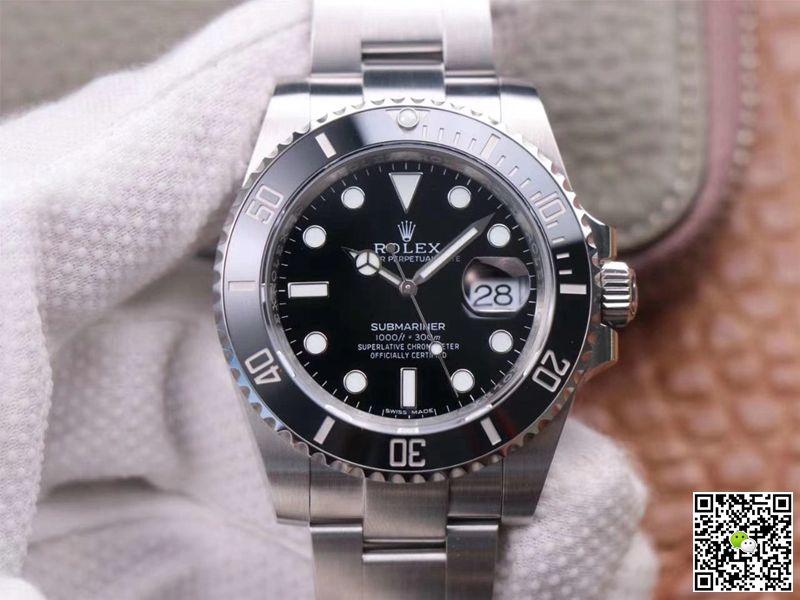 Rolex Submariner 116610LN-97200 Noob Factory V11 Black Dial