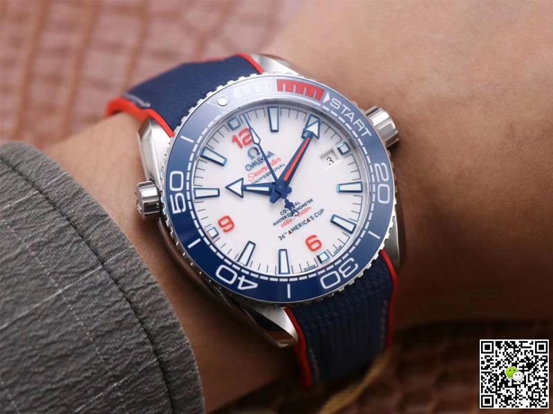 Omega Seamaster Planet Ocean 36th America’s Cup Limited Edition VS Factory White Dial