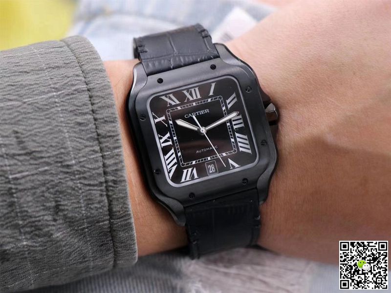 Cartier Santos WSSA0039 V6 Factory Carbon Plating