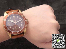 Tudor Heritage Black Bay Bronze 79250B XF Factory Brown Dial