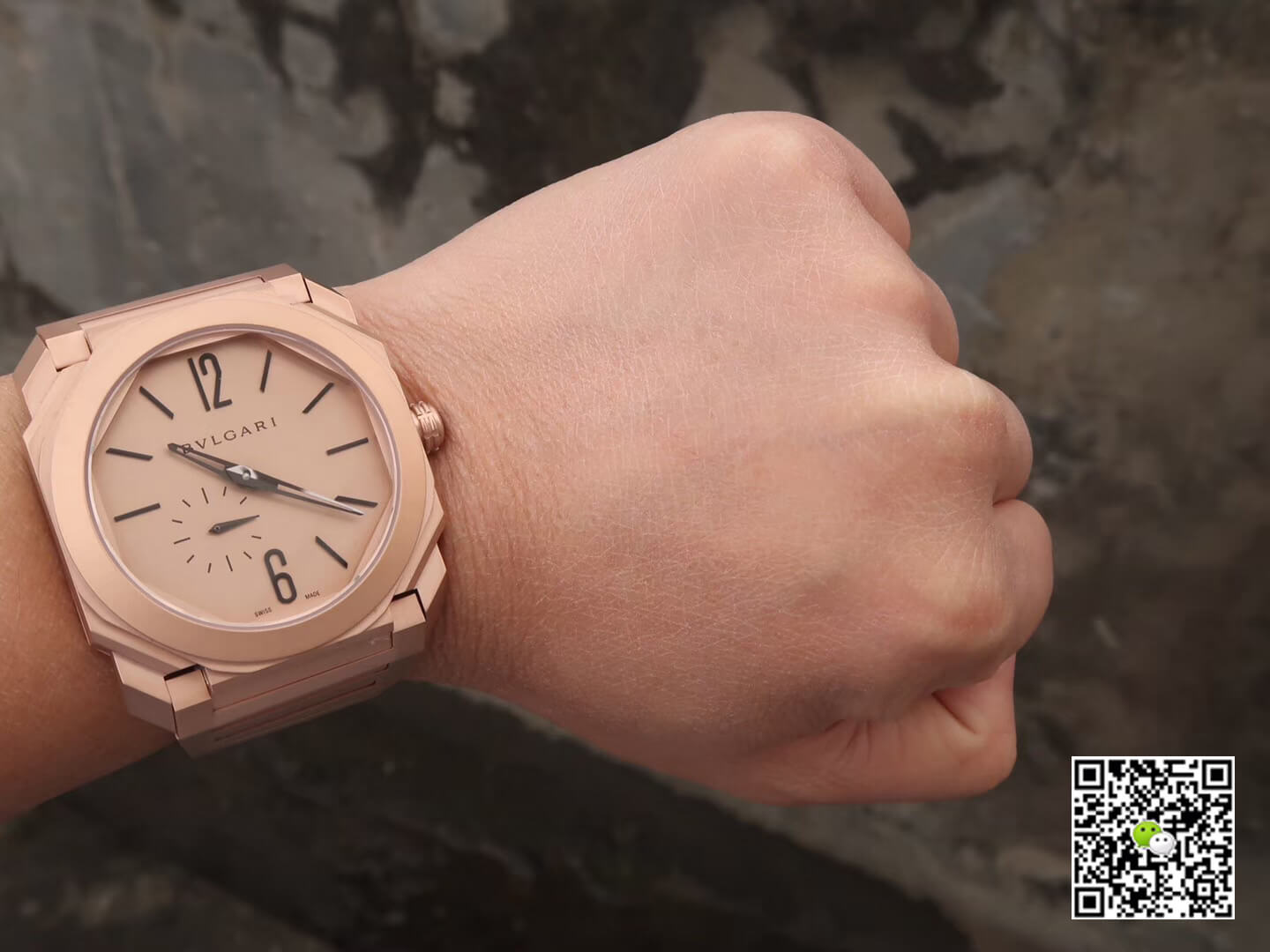 Bvlgari Octo Finissimo 102912 BV Factory Rose Gold Dial