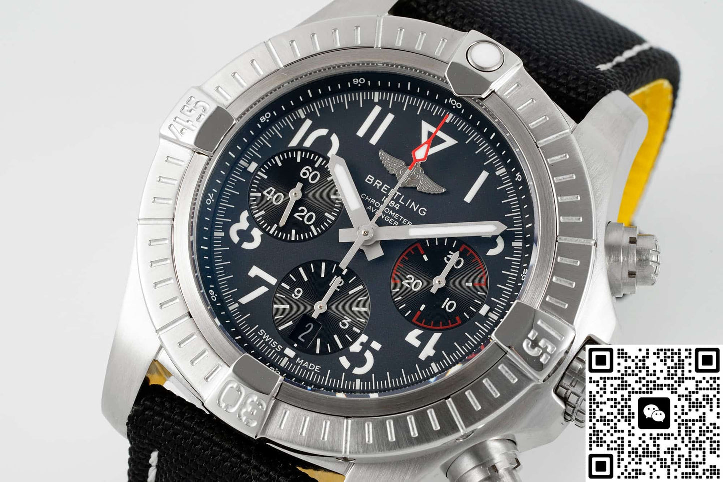 Breitling Avenger AB01821A1B1X2 BLS Factory Sapphire Crystal