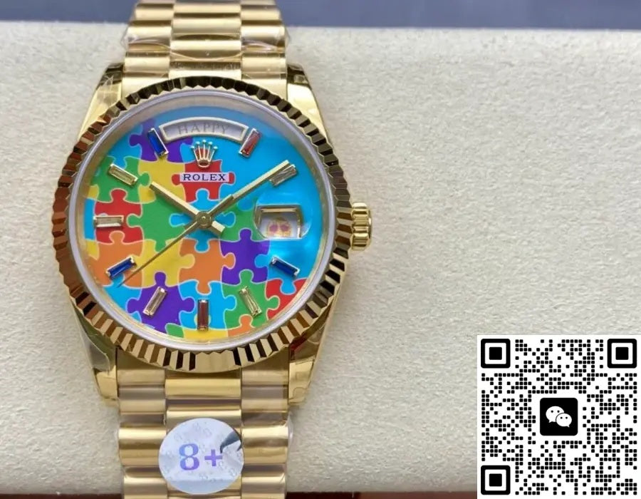 Rolex Day-Date m128238-0106 8+Factory gold case