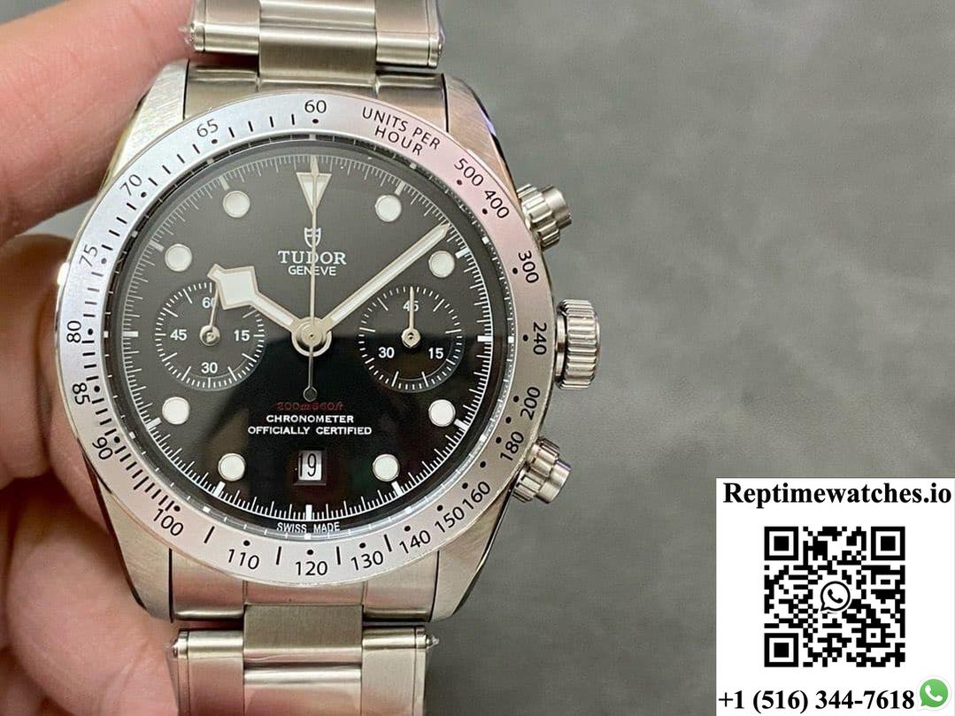 Tudor Black Bay M79350-0004 M+ Factory Stainless Steel Strap-Rep Time Watches